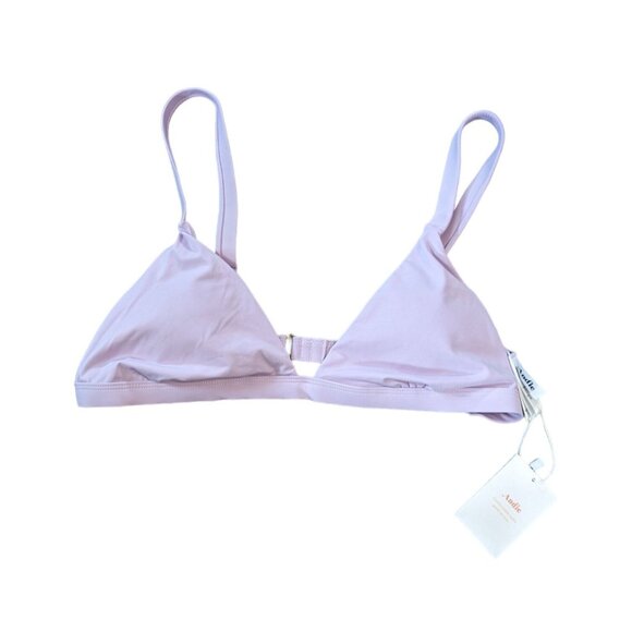 Andie Swim The Caicos Top Eco Nylon Lavendar Purple Size Large - Picture 7 of 8